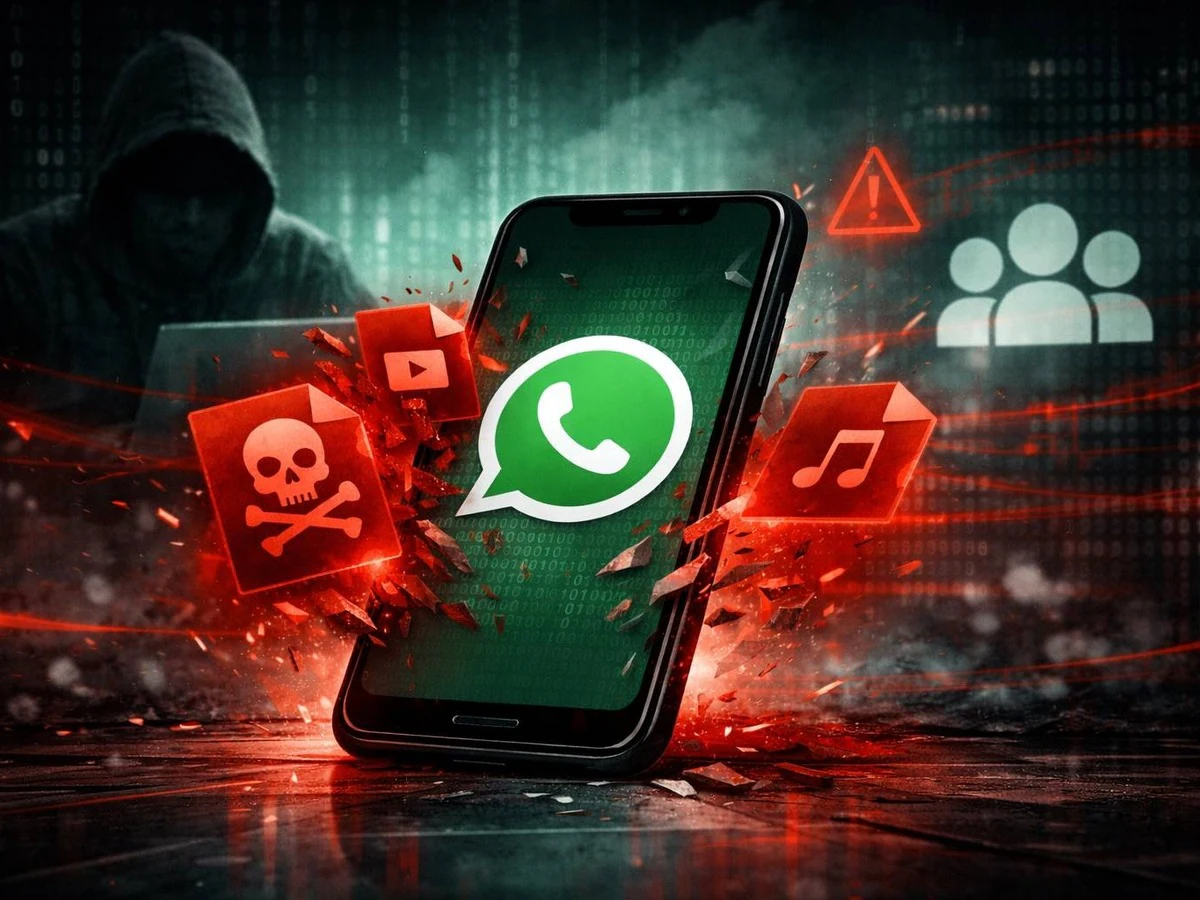 WhatsApp users beware! Dangerous files can appear on your phone without you doing anything.