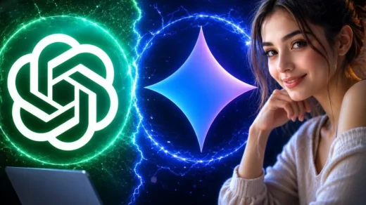 Gemini overtake ChatGPT