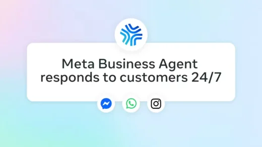 Meta AI Agent: A new feature for WhatsApp, Messenger, and Instagram to help your business.