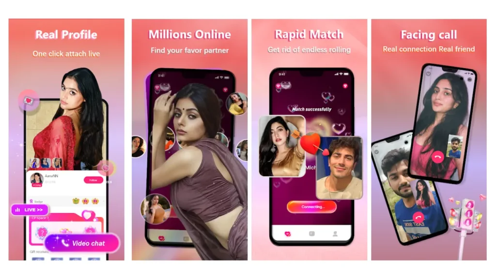Olamet Lite – Live Video Chat Connect With New People Online