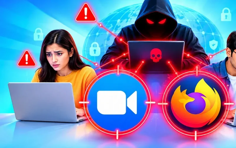 Zoom and Firefox users in hackers' crosshairs; personal data could be stolen—government issues alert